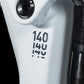 CUBE STEREO HYBRID 140 HPC PRO 750 E-MTB BIKE 2023 - FROST WHITE´N´GREY