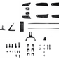 CUBE ACID MUDGUARD SET 50mm x  28" BB MOUNT 2.0