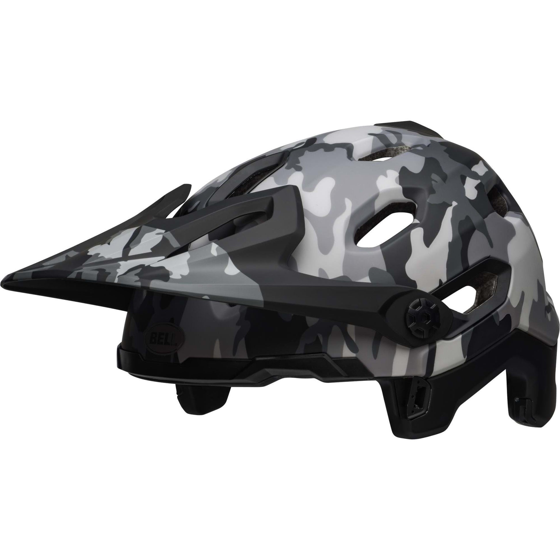 BELL SUPER DH SPHERICAL MTB HELMET - MATTE/GLOSS BLACK CAMO