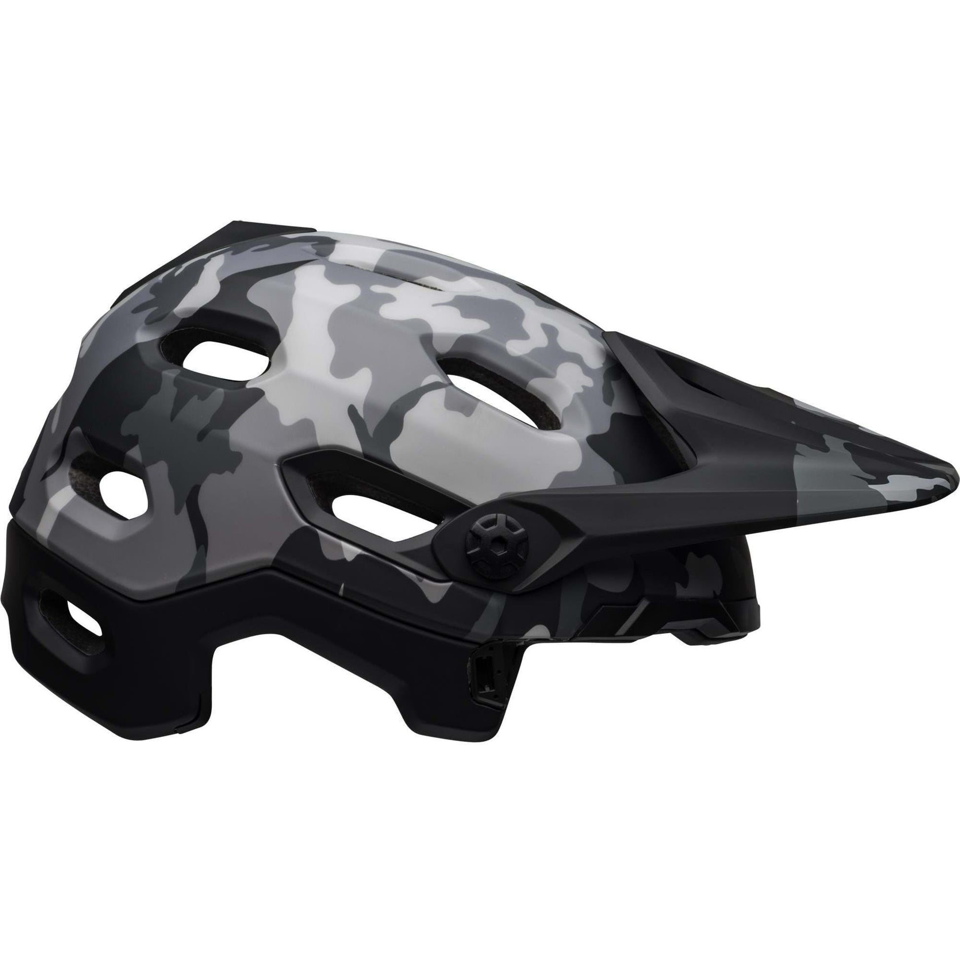 BELL SUPER DH SPHERICAL MTB HELMET - MATTE/GLOSS BLACK CAMO