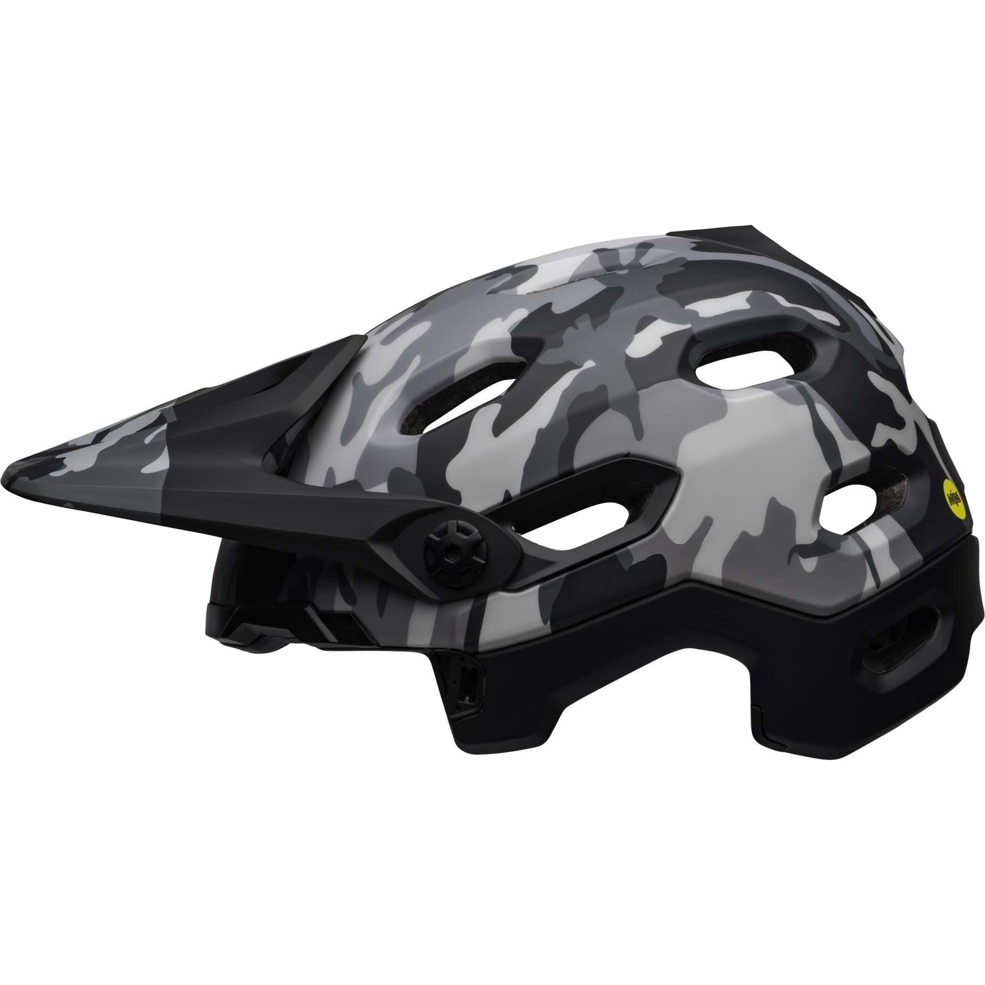 BELL SUPER DH SPHERICAL MTB HELMET - MATTE/GLOSS BLACK CAMO