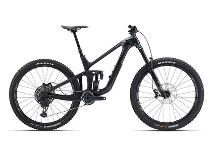 GIANT REIGN ADVANCED PRO 1 FULL SUSPENSION MTB BIKE 2023 - GLOSS BLACK DIAMOND/MATTE CARBON