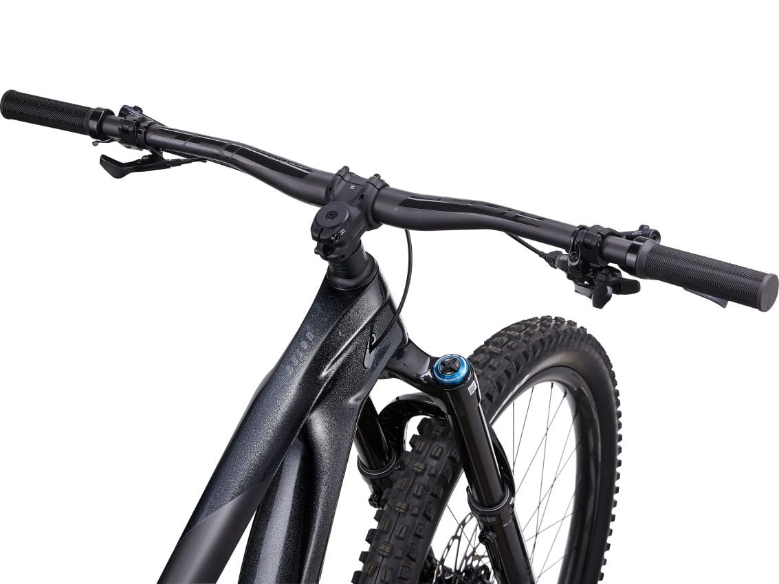 GIANT REIGN ADVANCED PRO 1 FULL SUSPENSION MTB BIKE 2023 - GLOSS BLACK DIAMOND/MATTE CARBON