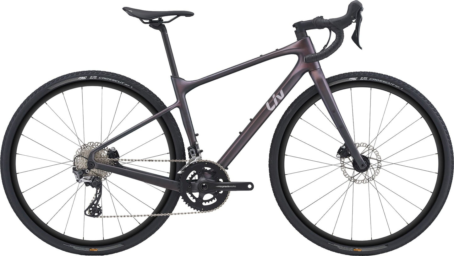 GIANT LIV DEVOTE ADVANCED PRO GRAVEL BIKE 2023 - MATTE ORION NEBULA