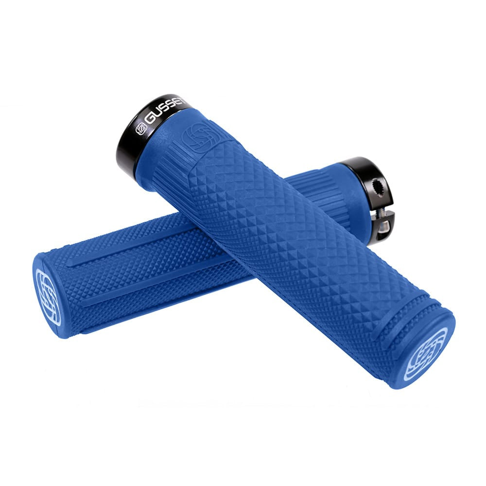 GUSSET S2 LOCK-ON GRIP - BLUE