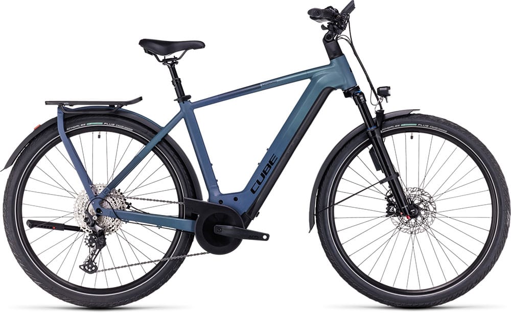 CUBE KATHMANDU HYBRID ABS 750 E-BIKE 2023 - SMARAGDGREY´N´BLUE