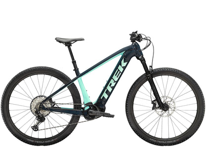 TREK POWERFLY 7 GEN 3 HARDTAIL E-MTB BIKE 2023 NAUTICAL NAVY/MIAMI GREEN
