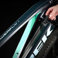 TREK POWERFLY 7 GEN 3 HARDTAIL E-MTB BIKE 2023 NAUTICAL NAVY/MIAMI GREEN