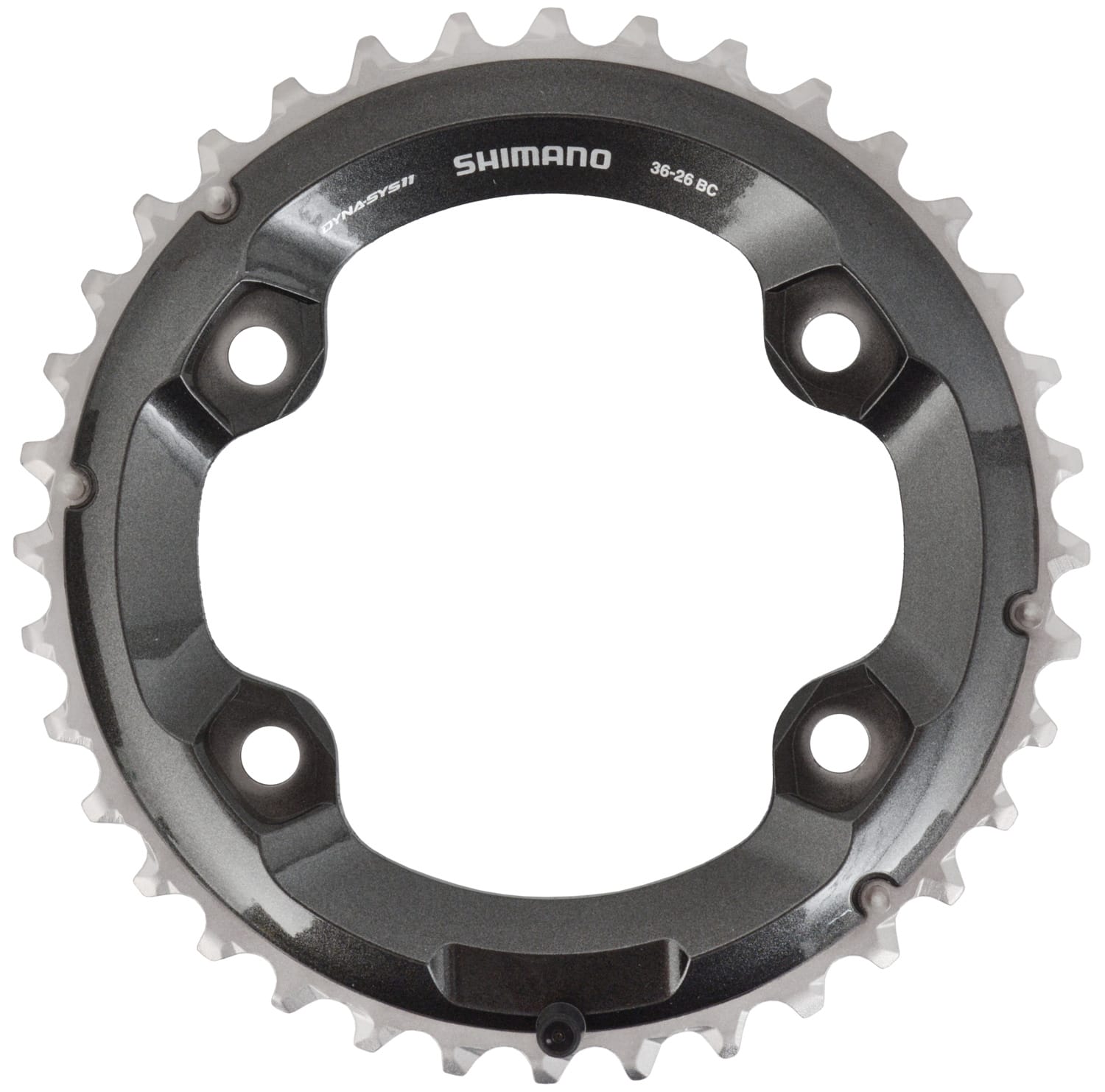 FOURIERS Narrow-Wide Chainring For Shimano XT M8000 11-Speed | 96mm BCD 4-Arm | 32T-42T Options