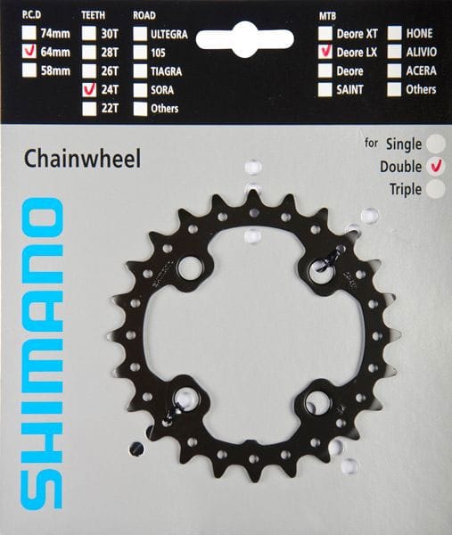 SHIMANO SLX CHAINRING FOR FC-M675 24T (AM)