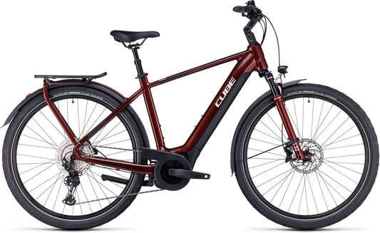 CUBE TOURING HYBRID EXC 625 EBIKE 2023 RED´N´WHITE