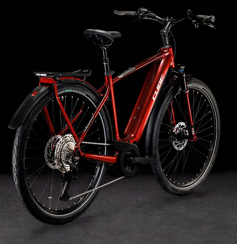 CUBE TOURING HYBRID EXC 625 EBIKE 2023 - RED´N´WHITE