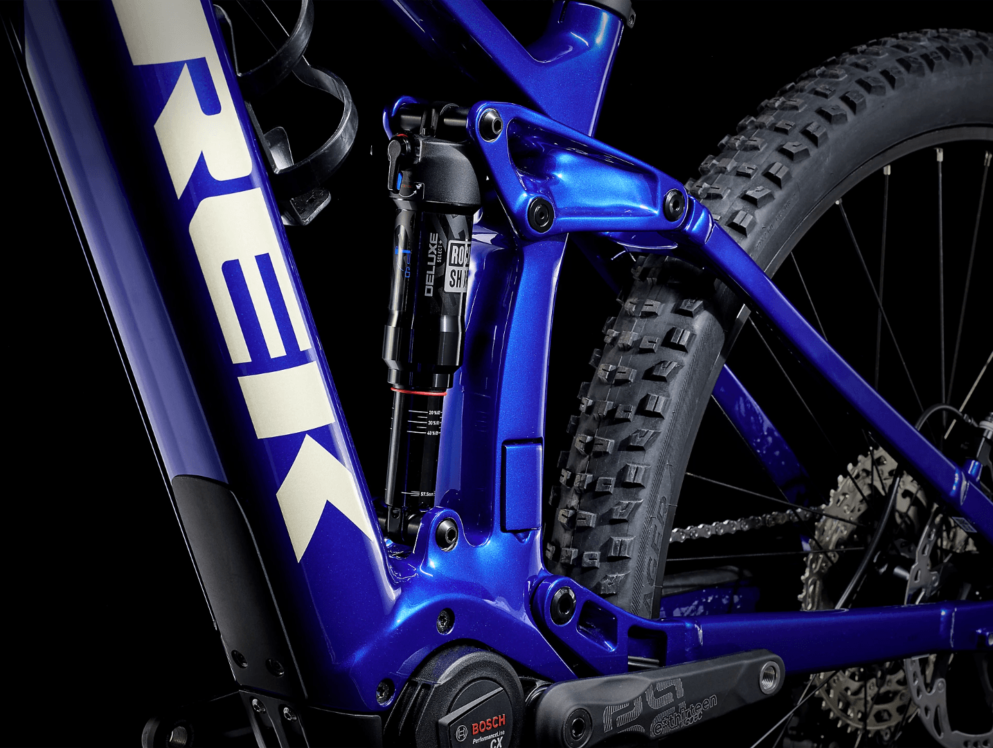 TREK RAIL 9.5 GEN 4 E-MTB BIKE 2023 - HEX BLUE