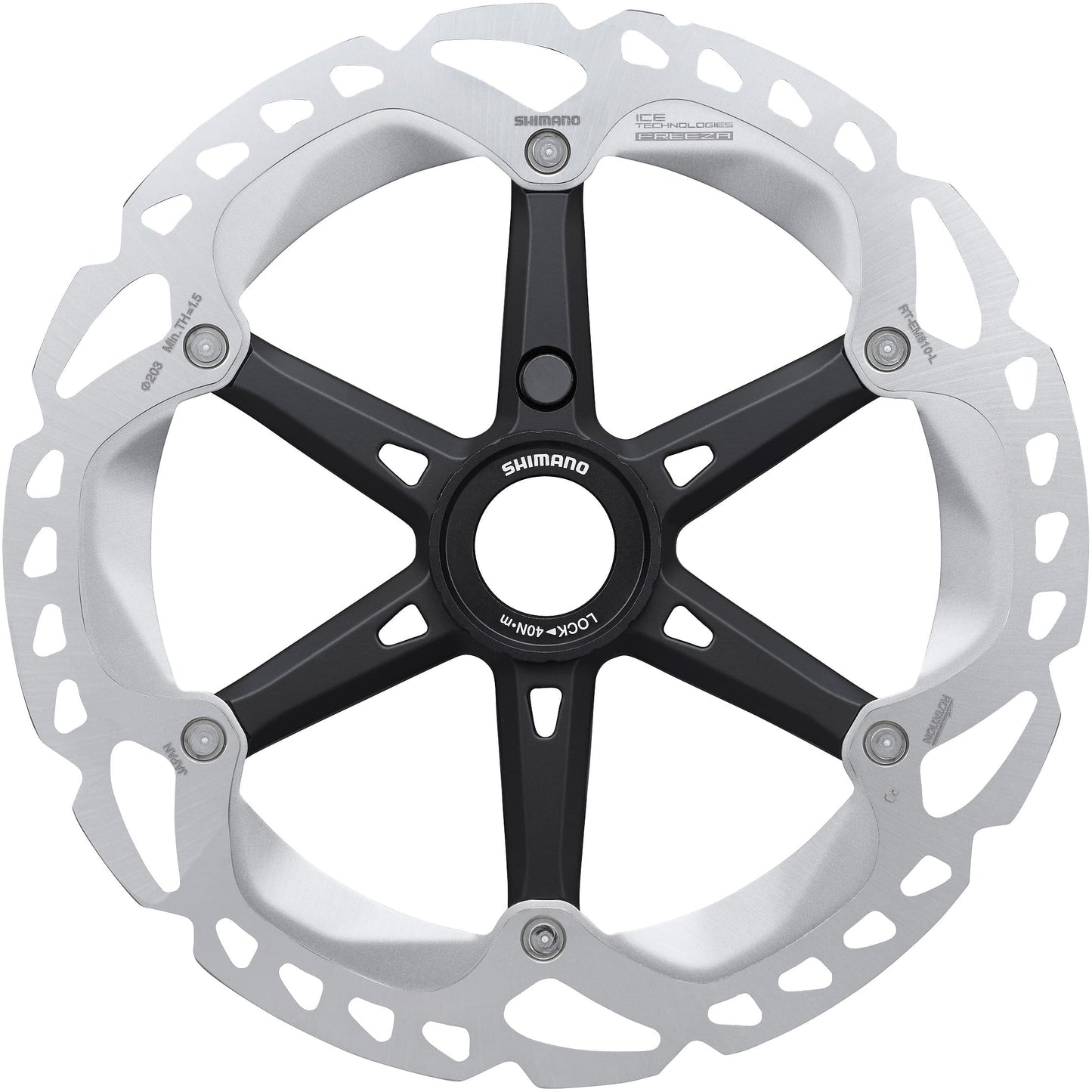 SHIMANO RT-EM810 CENTRE-LOCK DISC ROTOR FOR E-BIKES 160MM