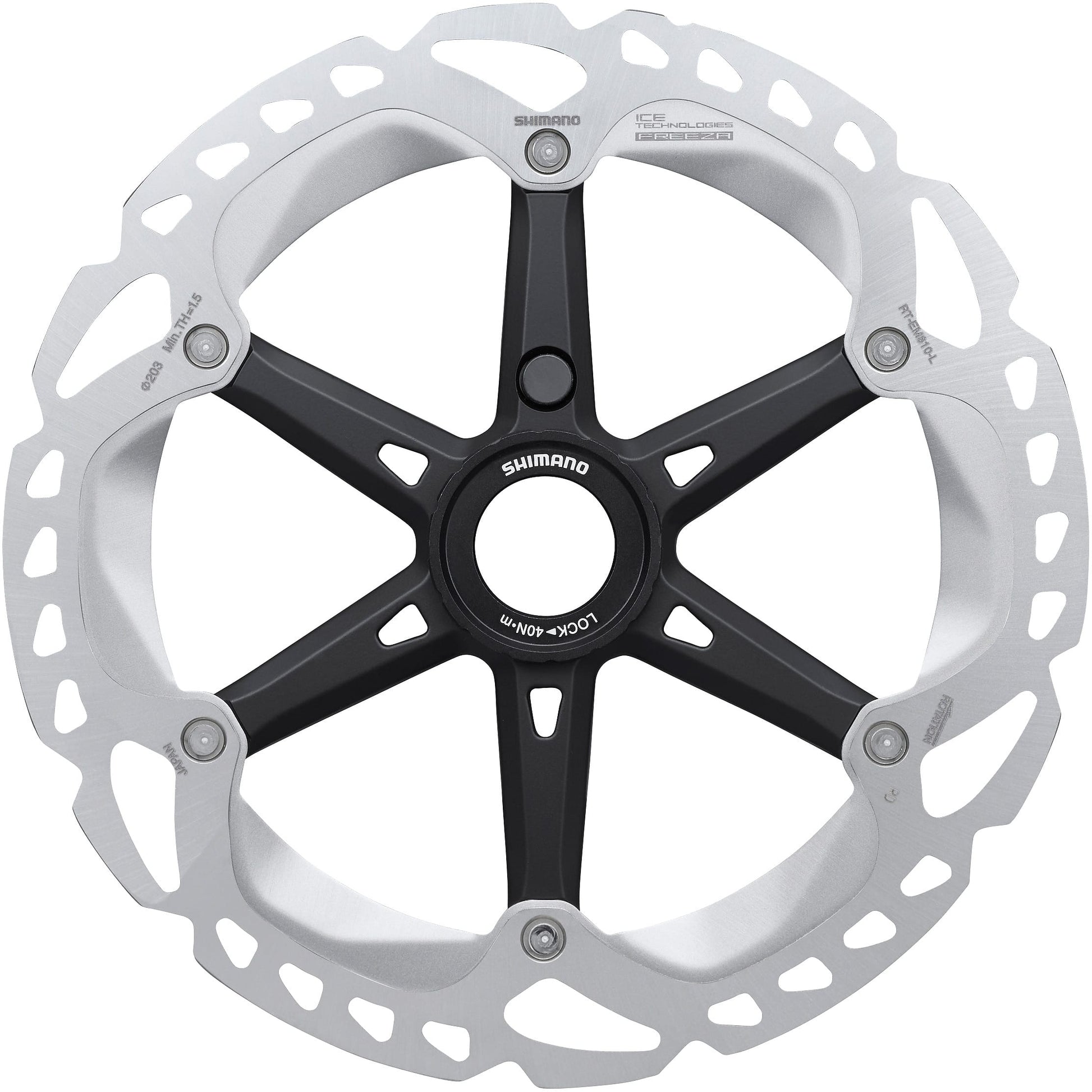 SHIMANO RT-EM810 CENTRE-LOCK DISC ROTOR FOR E-BIKES 160MM