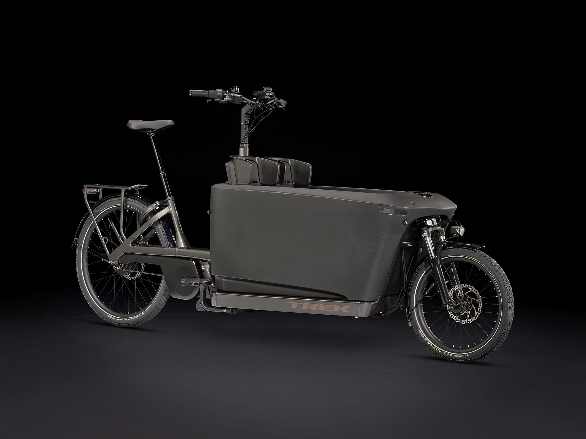 TREK FETCH+ 4 ELECTRIC CARGO BIKE 2025 DNISTER BLACK
