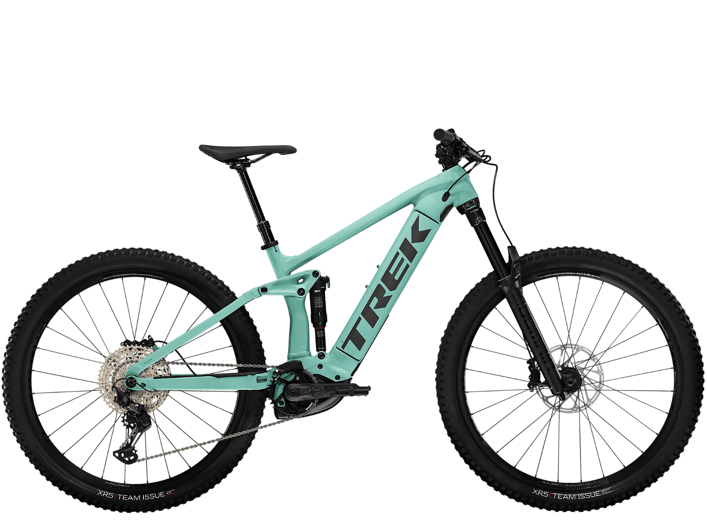 TREK RAIL 7 DEORE / XT GEN 3 E-MTB BIKE 2023 - MATTE BLUE SAGE