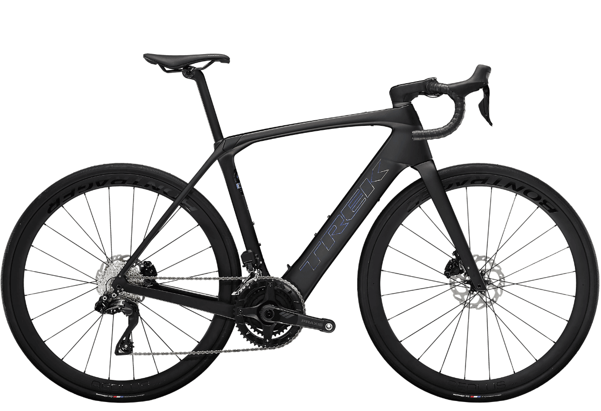 TREK DOMANE+ SLR 6 ELECTRIC ROAD BIKE 2024 - MATTE DEEP SMOKE