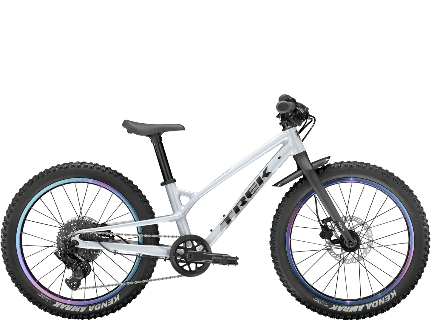 TREK WAHOO TRAIL 20 KIDS BIKE 2024 - PLASMA GREY PEARL