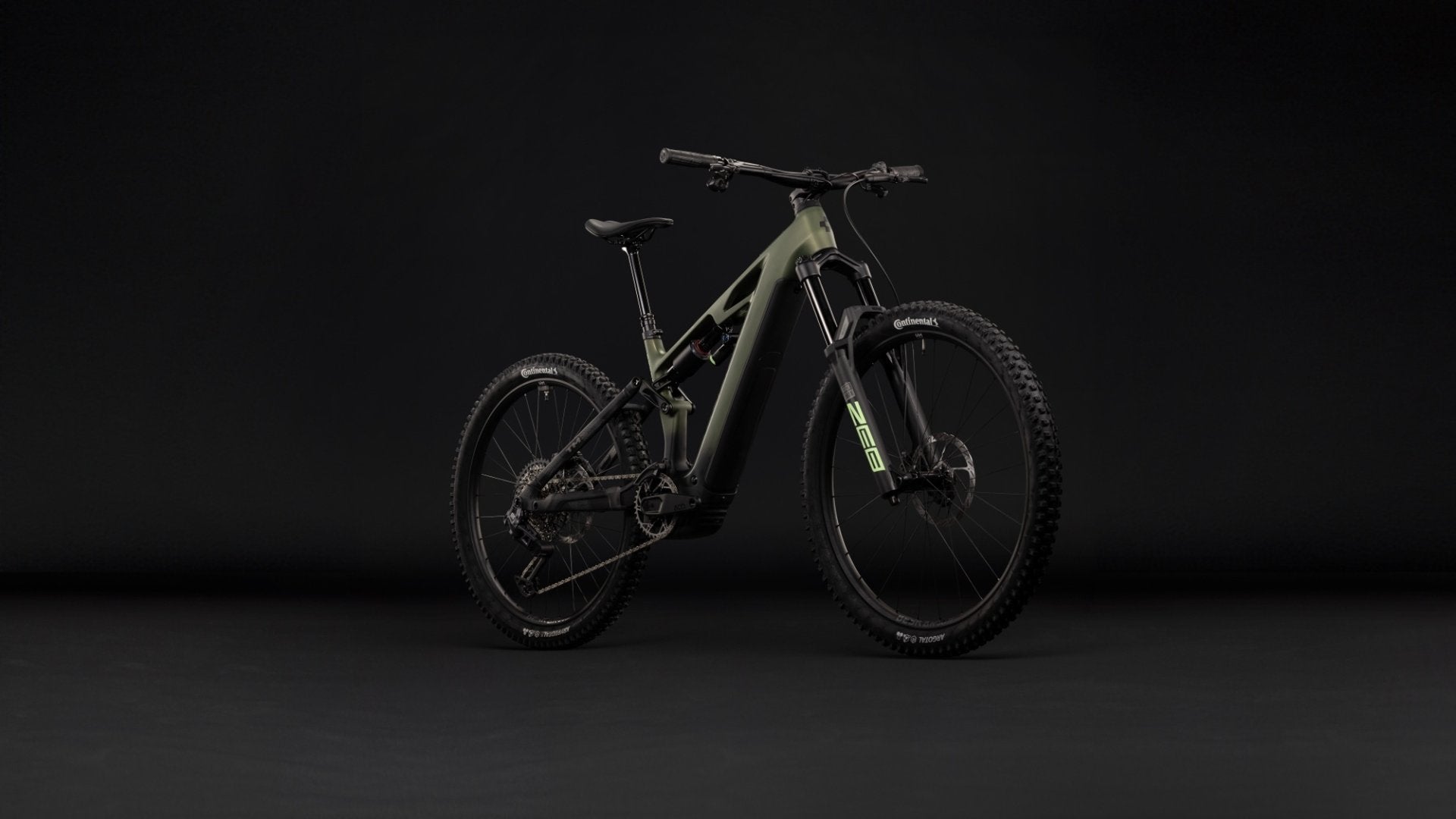 CUBE STEREO HYBRID ONE77 HPC TM 800 eMTB BIKE 2027 REEDGREEN 'N' GILLS