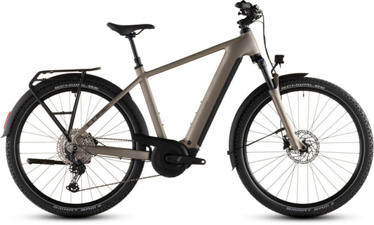 CUBE NURIDE HYBRID PRO 600 eTREKKING BIKE 2026 FLASHSTONE' N 'CHROME