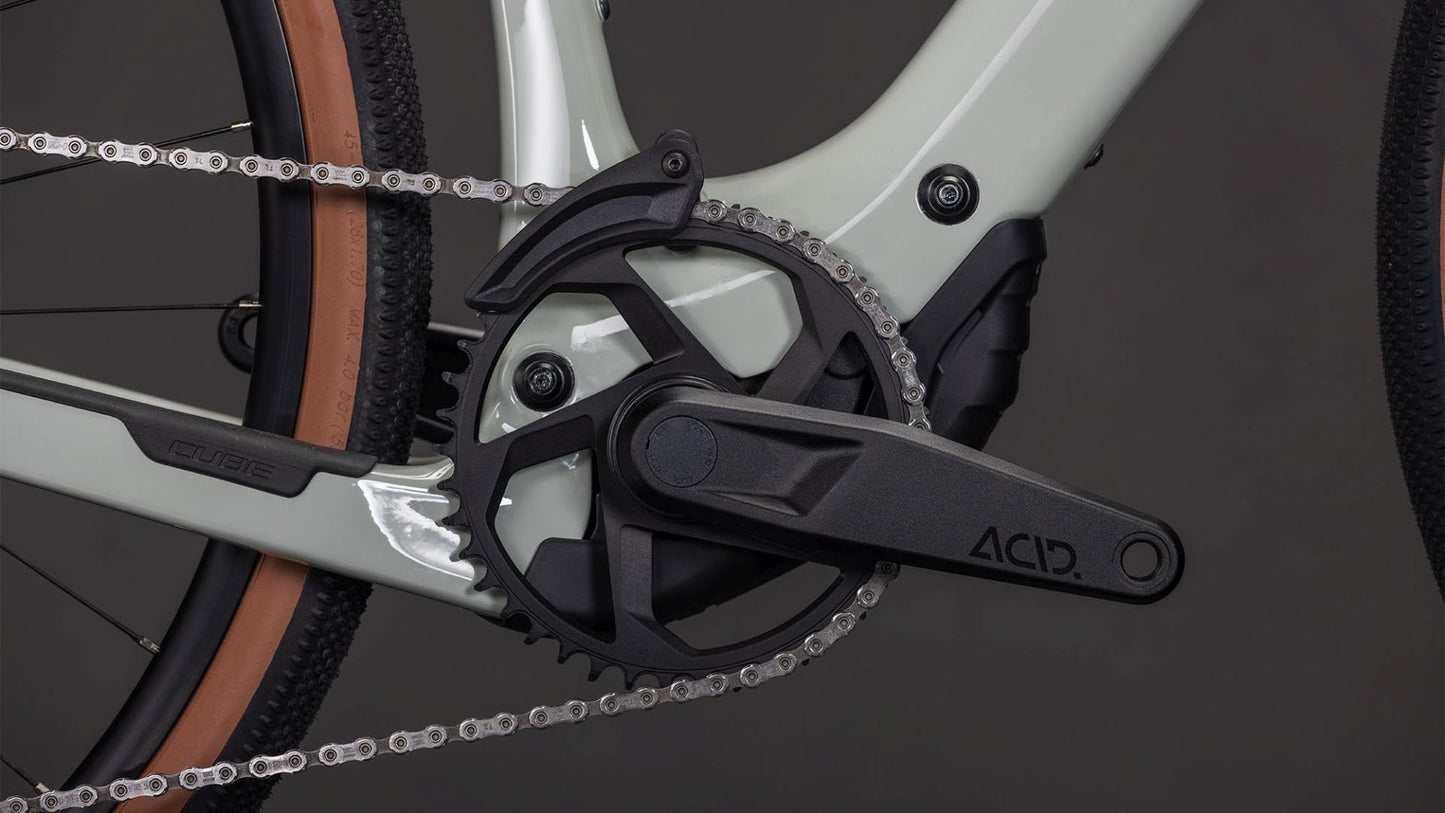 CUBE NUROAD HYBRID C:62 RACE 400X eGRAVEL BIKE 2026 REEDBEIGE' N 'BLACK