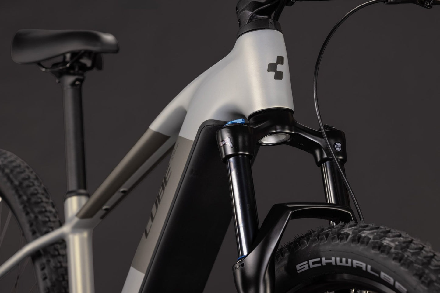 CUBE REACTION HYBRID ONE 720 HARDTAIL eMTB BIKE 2027 PEARLSILVER 'N' CHROME