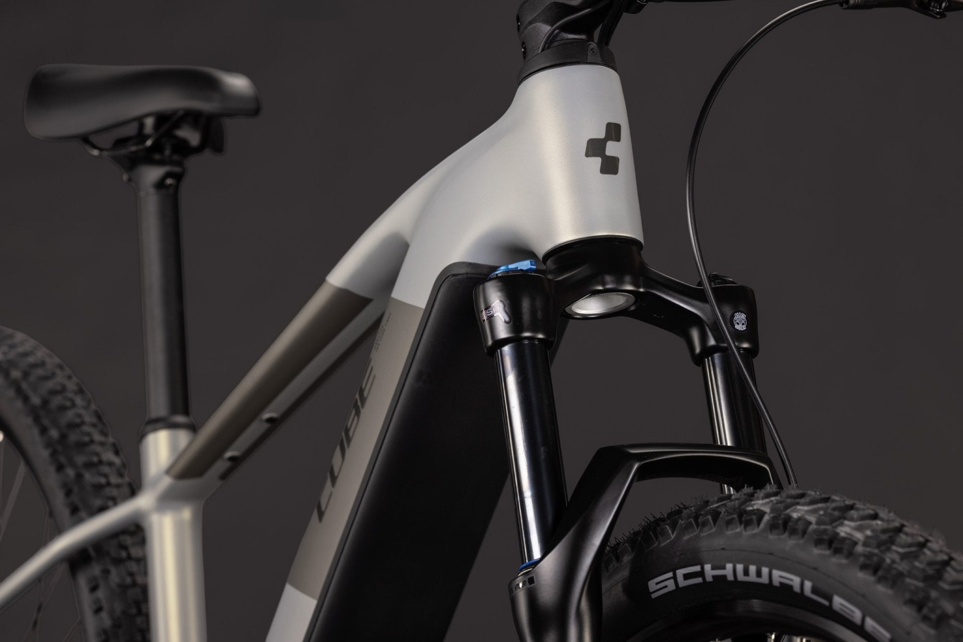 CUBE REACTION HYBRID ONE 720 HARDTAIL eMTB BIKE 2027 PEARLSILVER 'N' CHROME