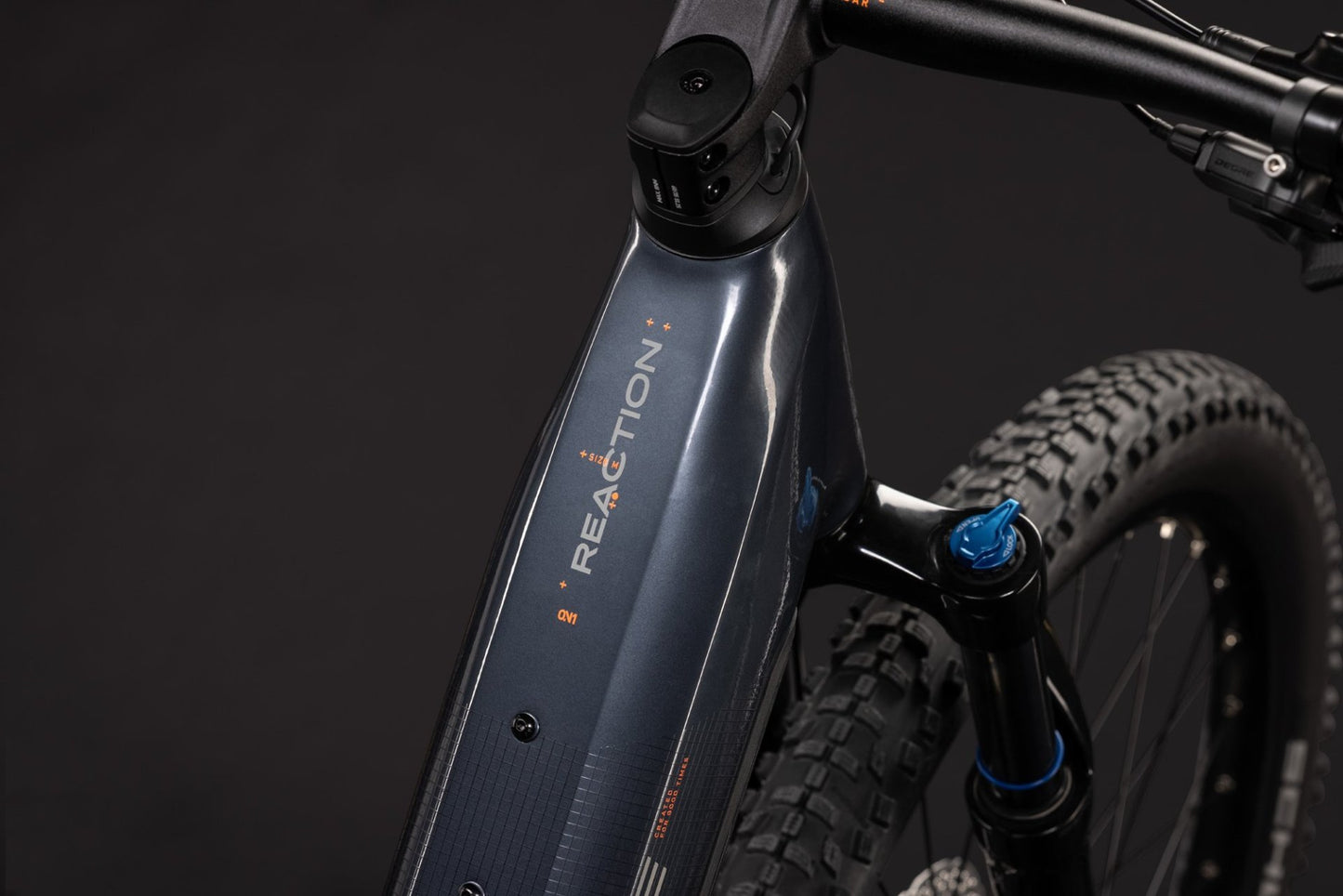 CUBE REACTION HYBRID ONE 720 HARDTAIL eMTB BIKE 2027 OOLONGGREY 'N' REFLEX (EASY ENTRY)