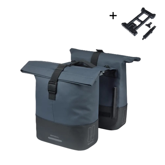 BASIL COVE DOUBLE PANNIER BAG MIK