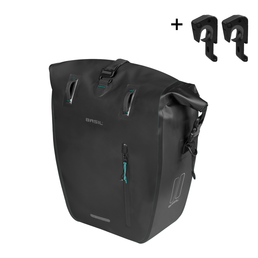 BASIL RIVO SINGLE PANNIER BAG MIK (LARGE)