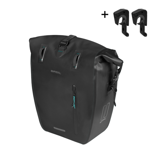 BASIL RIVO SINGLE PANNIER BAG MIK (LARGE)