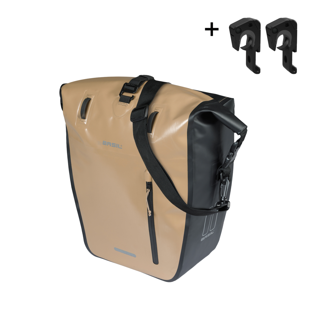 BASIL RIVO SINGLE PANNIER BAG MIK (LARGE)