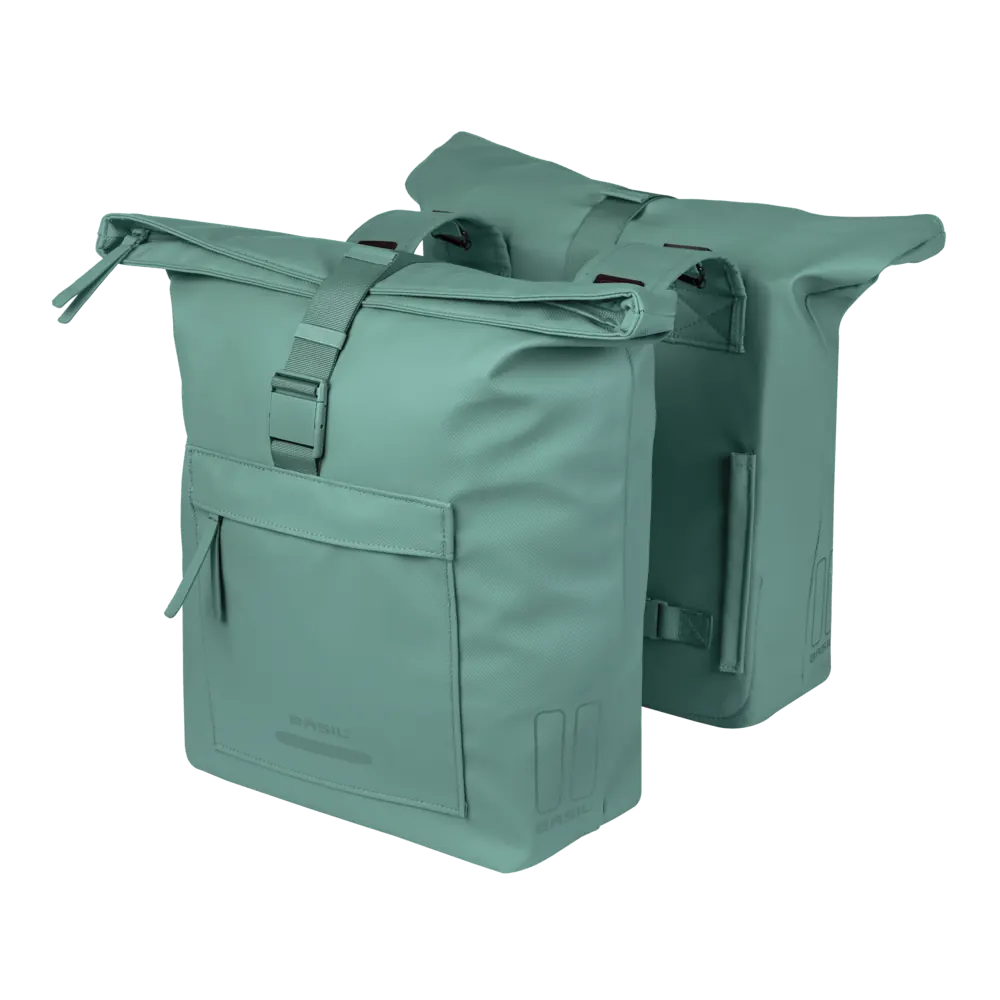 BASIL BROOKLYN DOUBLE PANNIER BAG