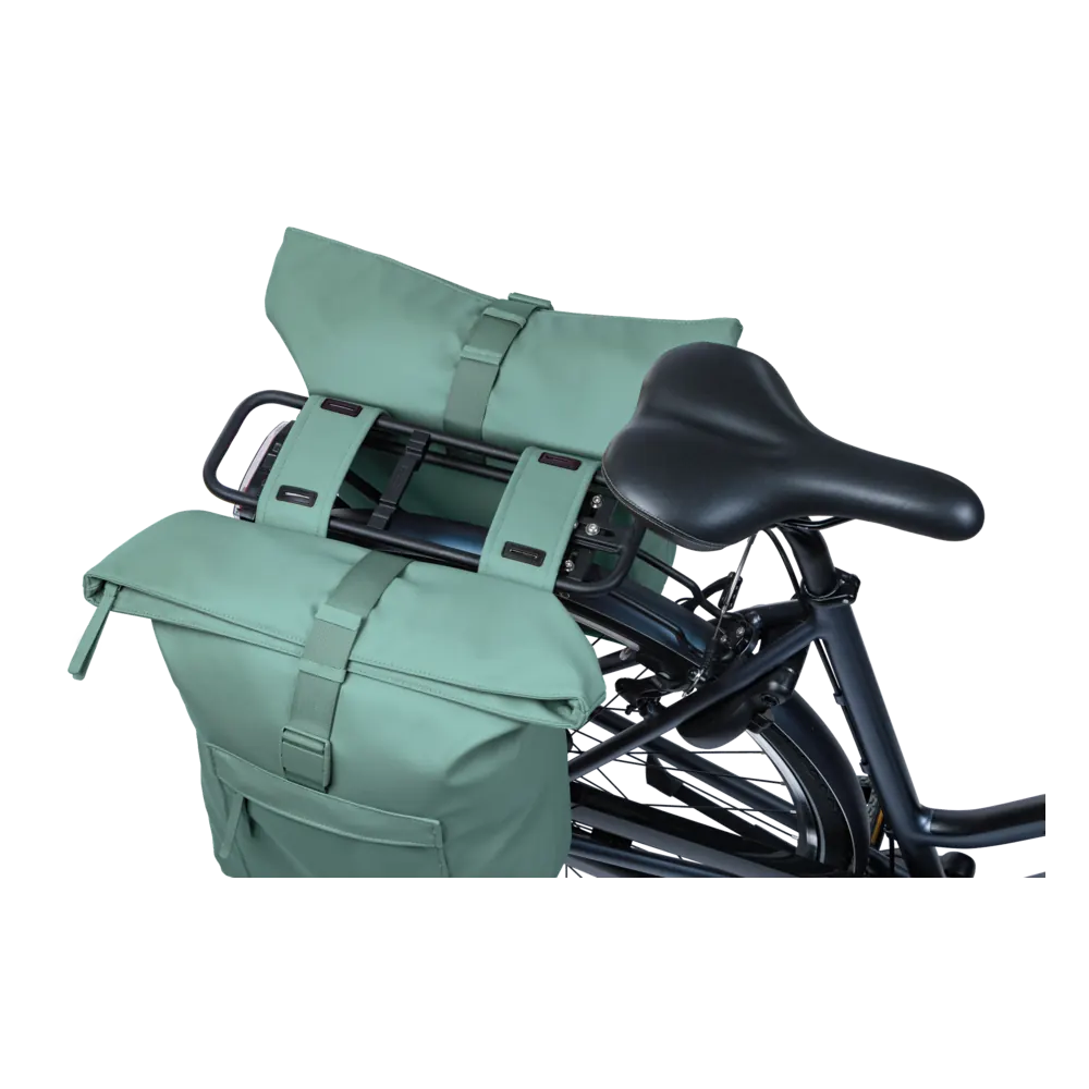 BASIL BROOKLYN DOUBLE PANNIER BAG