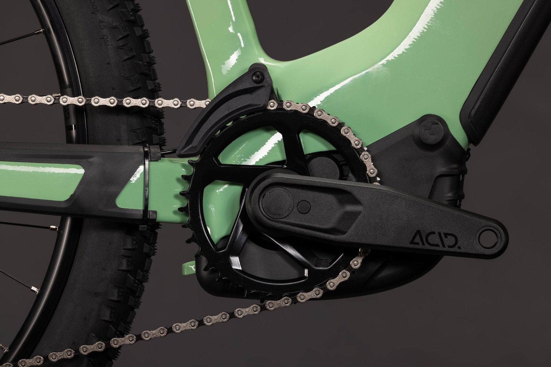 CUBE REACTION HYBRID ONE 720 HARDTAIL eMTB BIKE 2027 CACTUS 'N' BLACK (EASY ENTRY)
