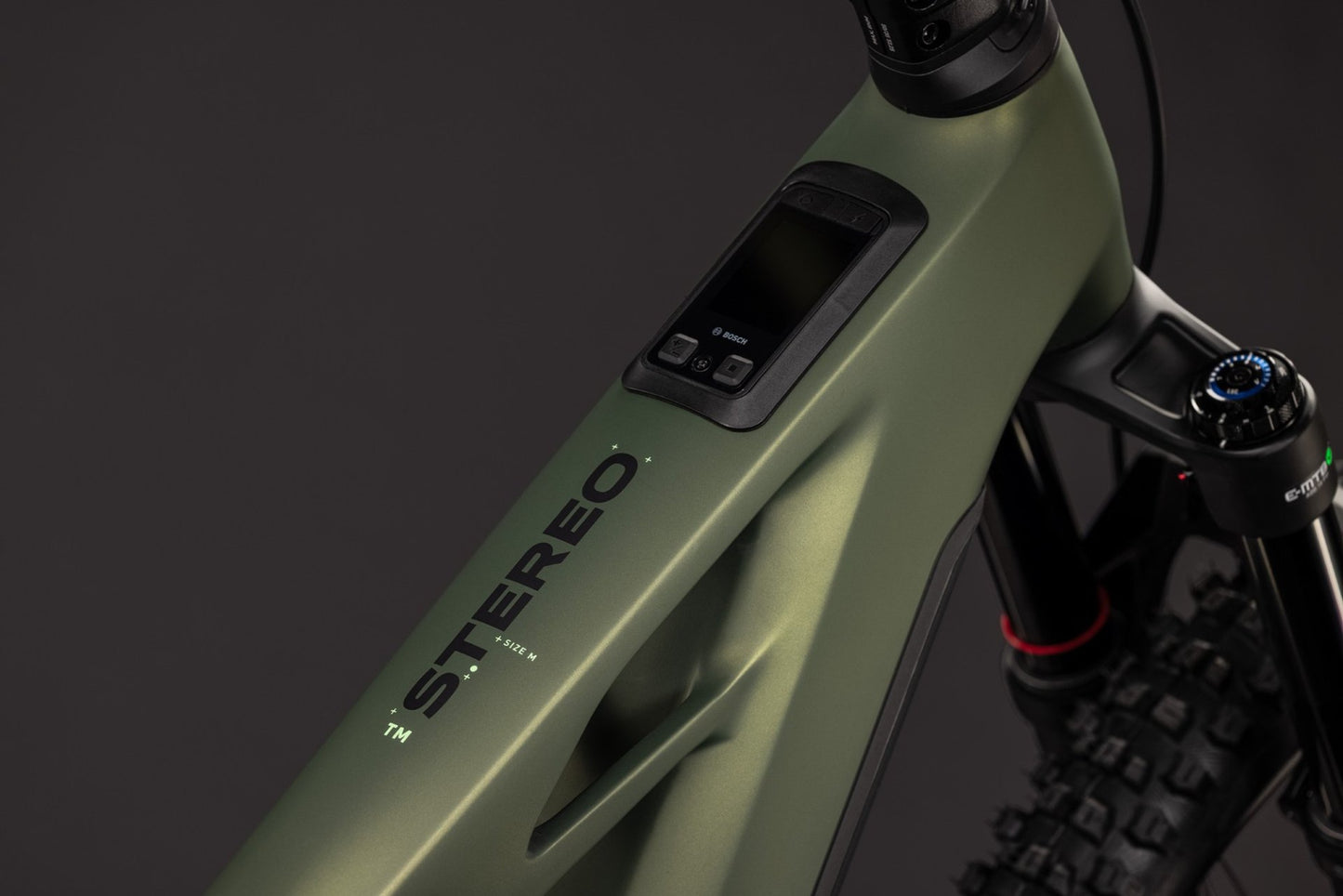 CUBE STEREO HYBRID ONE44 HPC TM 800 eMTB BIKE 2027 REEDGREEN 'N' GILLS