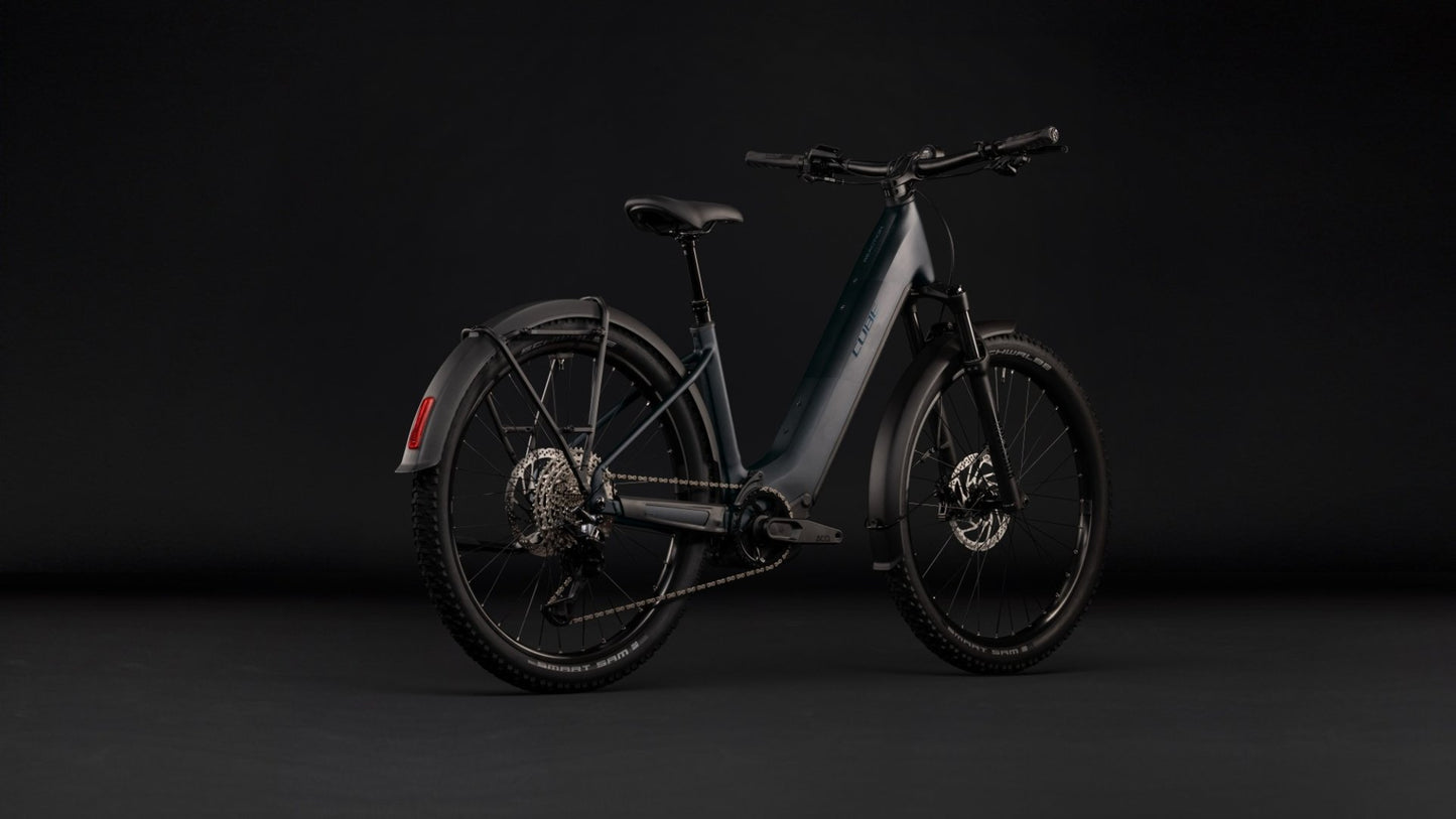 CUBE REACTION HYBRID PRO 800 FE HARDTAIL eMTB BIKE 2027 SILVERDUST 'N' PRISM (EASY ENTRY)