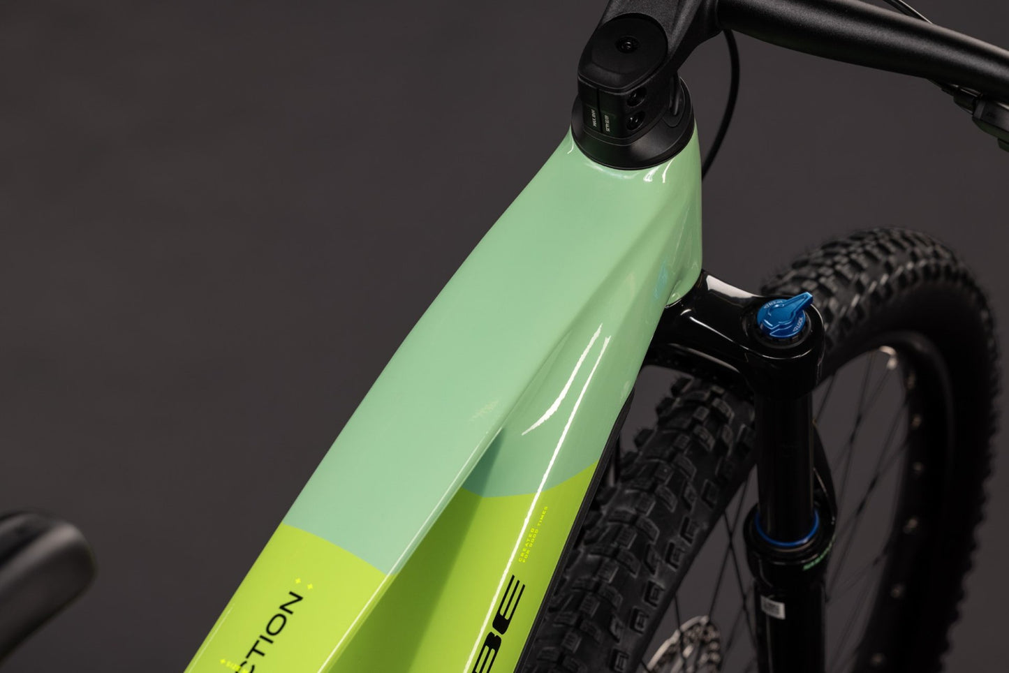 CUBE REACTION HYBRID ONE 720 HARDTAIL eMTB BIKE 2027 CACTUS 'N' BLACK