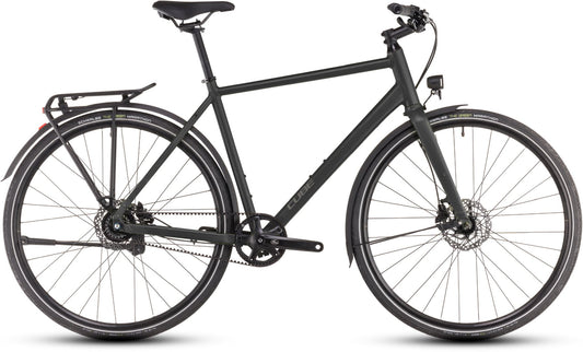 CUBE NULANE COMFORT EXC FE GRAVEL BIKE 2026 GREY' N 'CHROME