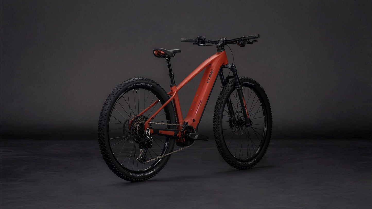 CUBE REACTION HYBRID RACE 800 eMTB BIKE 2026 AMBER' N 'BLACK