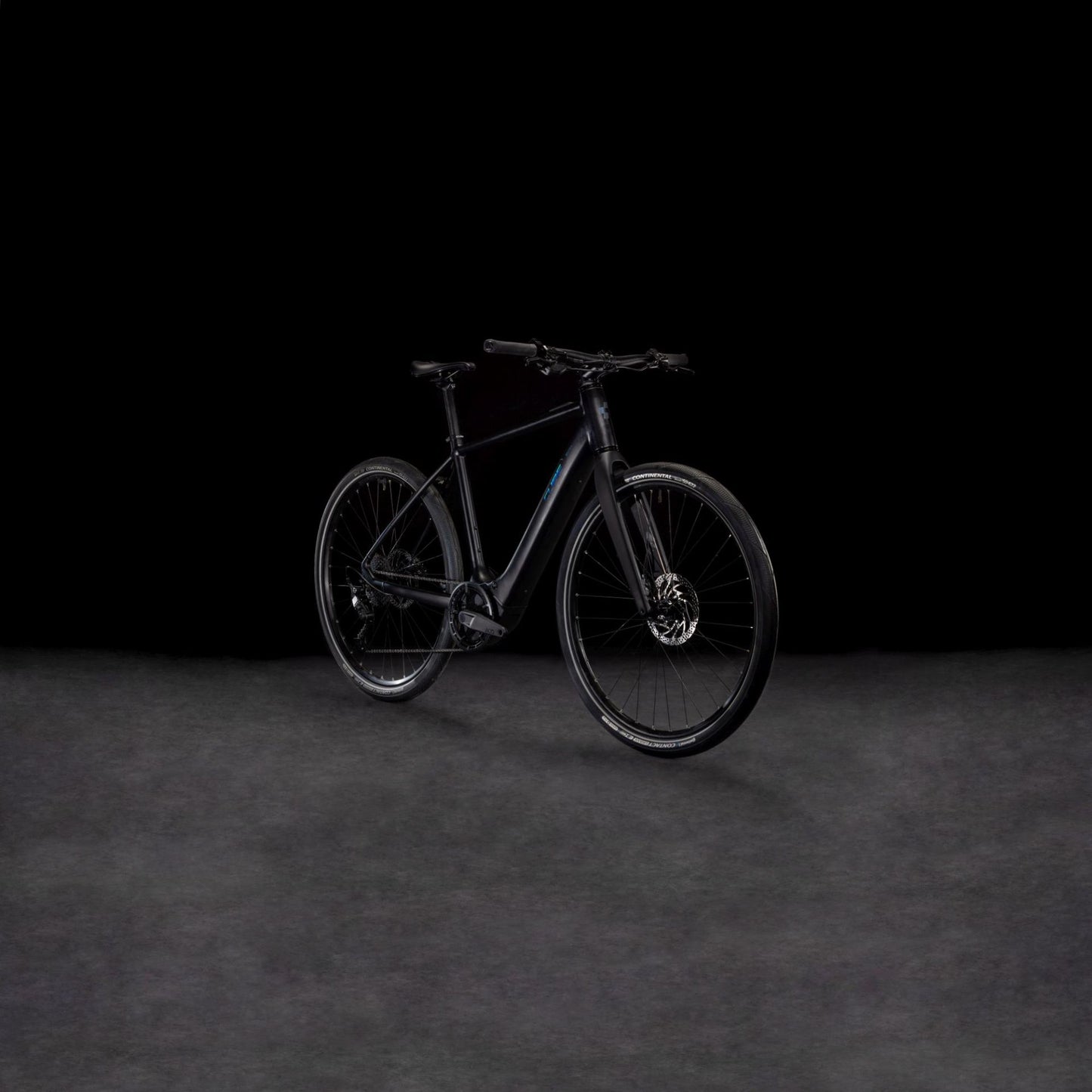 CUBE EDITOR HYBRID PRO 400X URBAN eBIKE 2025 BLACK 'N' SPECTRAL