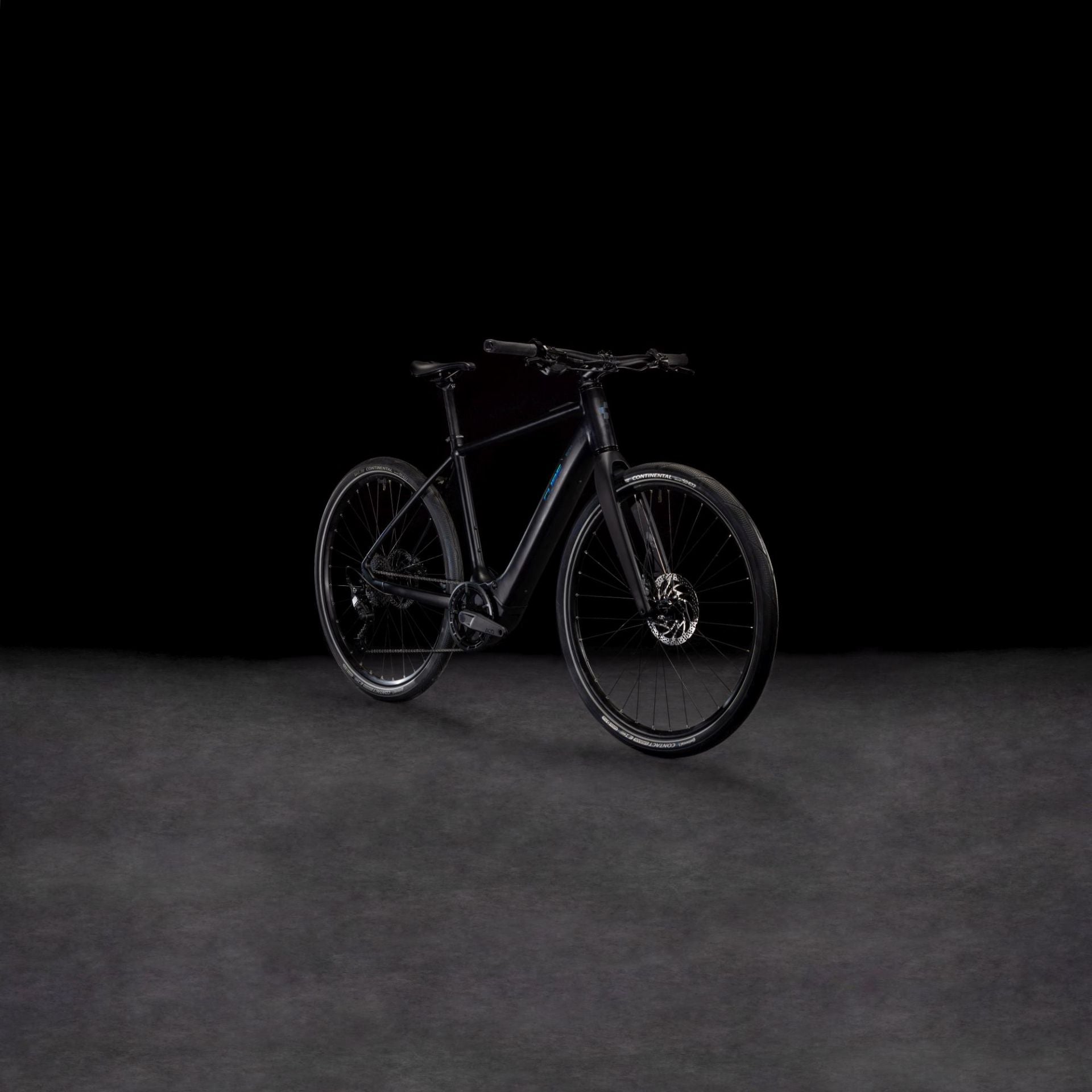 CUBE EDITOR HYBRID PRO 400X URBAN eBIKE 2025 BLACK 'N' SPECTRAL