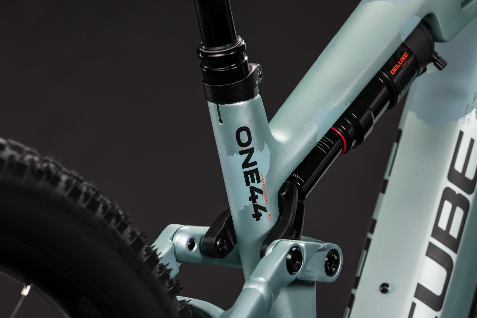 CUBE STEREO HYBRID ONE44 HPC PRO 800 eMTB BIKE 2027 PEARLAQUA 'N' BLACK