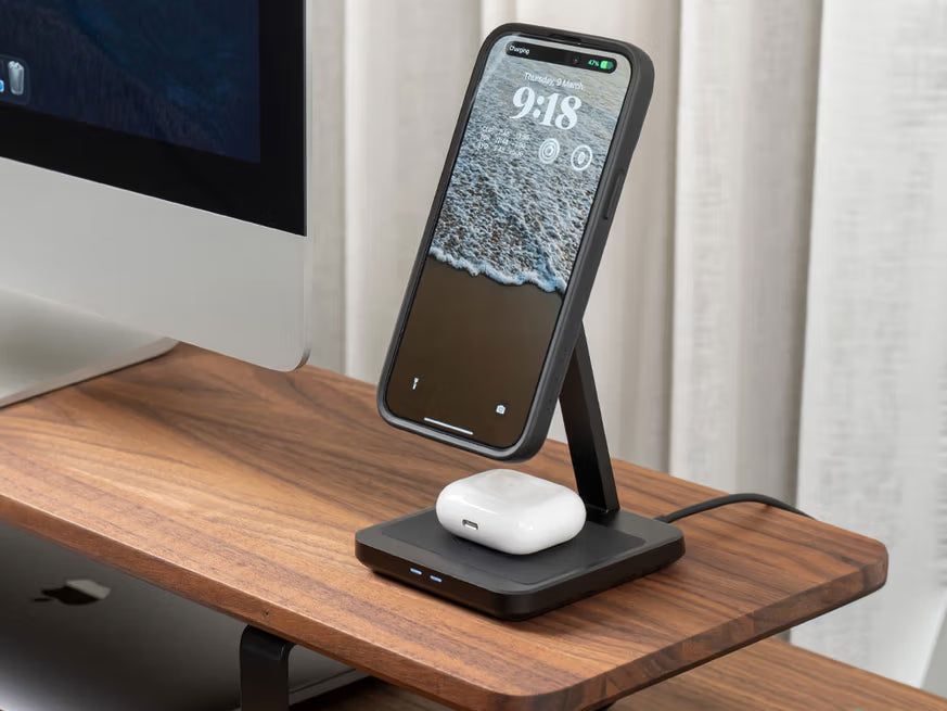 QUAD LOCK MAG DUAL DESKTOP WIRELESS CHARGER