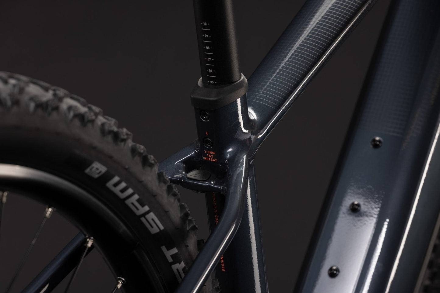 CUBE REACTION HYBRID ONE 720 HARDTAIL eMTB BIKE 2027 OOLONGGREY 'N' REFLEX