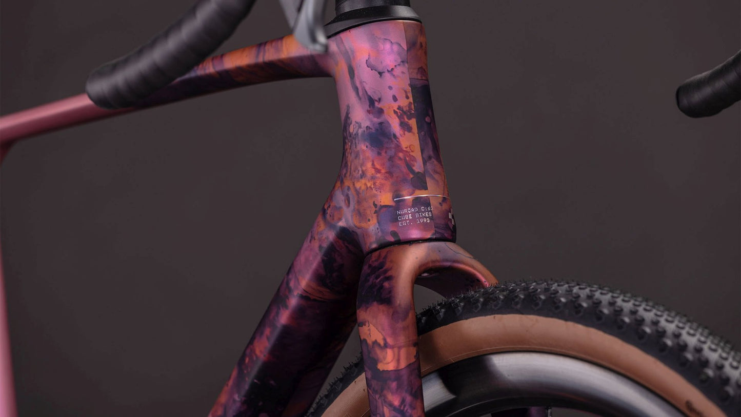 CUBE NUROAD C:62 EX GRAVEL BIKE 2026 SHIFTBLUSH' N 'ART