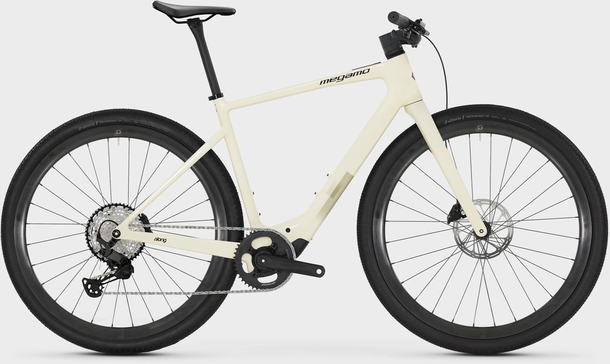 MEGAMO ALONG FLAT-BAR GRAVEL eBIKE 2027 SAND