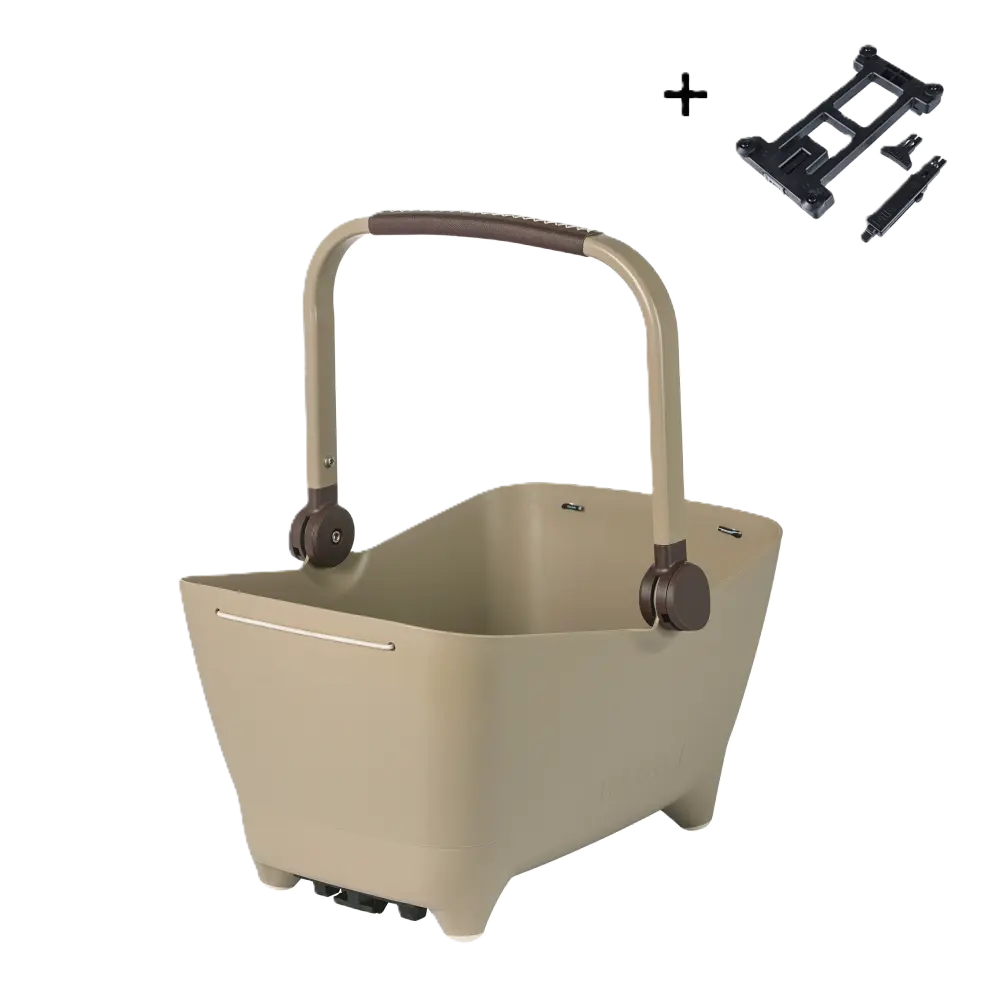 BASIL BUDDY REAR DOG BICYCLE BASKET MIK