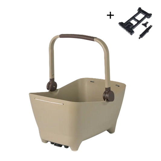 BASIL BUDDY REAR DOG BICYCLE BASKET MIK